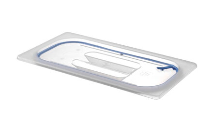 Pokrievka na GN nádoby z polypropylénu s tesnením, HENDI, GN 1/3, Priehľadná, 325x176mm