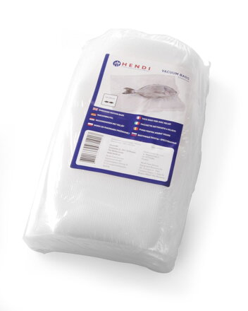 Vrecká na varenie Sous-Vide pre komorové baličky - 100 kusov, HENDI, 100 ks, 200x300mm