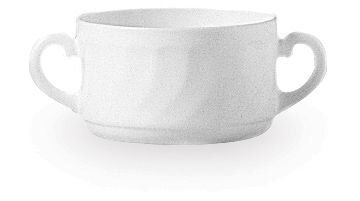 Polievková misa Trianon, Arcoroc, 300 ml, 0,3L, Biela, ⌀98x(H)59mm