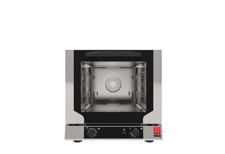 Konvektomat s vlhkosťou Evolution Next 4x 429x345 mm, elektrická, s elektromechanickým ovládaním, Tecnoeka, 220-240V/3100W, 590x709x(H)589mm