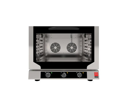 Konvektomat na pečenie s vlhkosťou Evolution Next 4x 600x400, elektrická, s elektromechanickým ovládaním, trojfázová, Tecnoeka, 400V/6400W, 783x755x(H)634mm