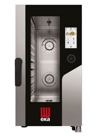 Konvektomat Millennial Touch Screen Gastro Compact 10x GN 1/1, elektrická, elektronicky riadená, Tecnoeka, 400V/15400W, 500x930x(H)970mm