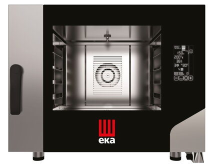 Konvektomat Millennial Black Mask Bakery, 4× 600×400 mm – elektronické ovládanie, elektrická, Tecnoeka, 400V/7800W, 850x1035x(H)700mm