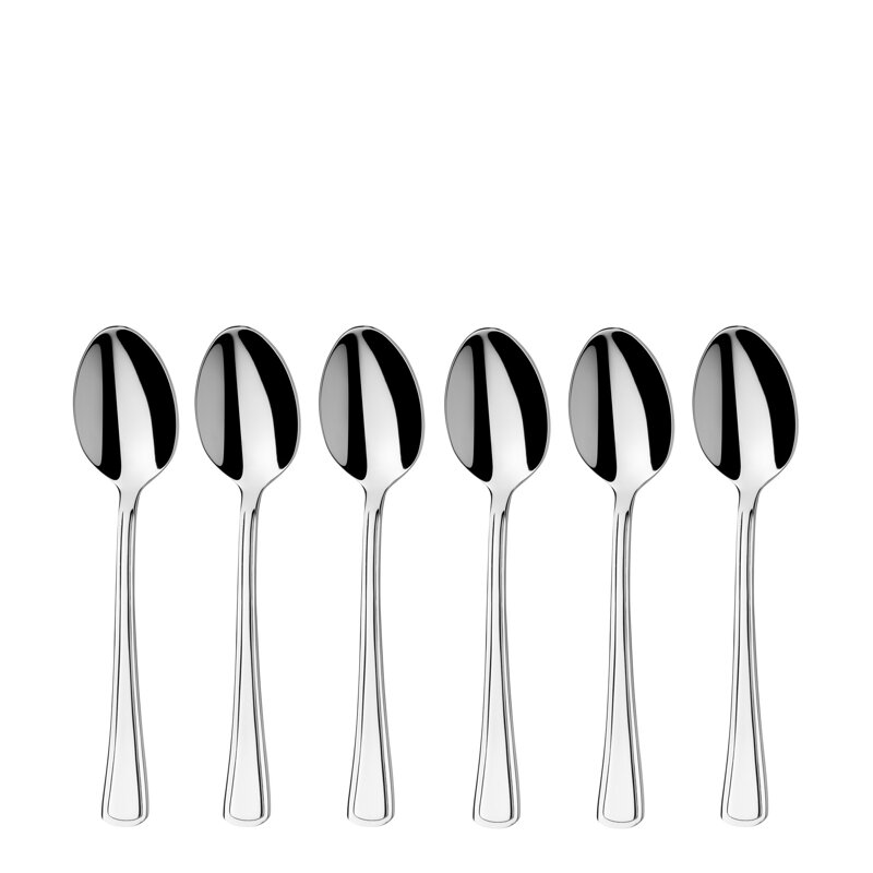 Príbor Ariane - 6 dielna súprava na kávu leštená