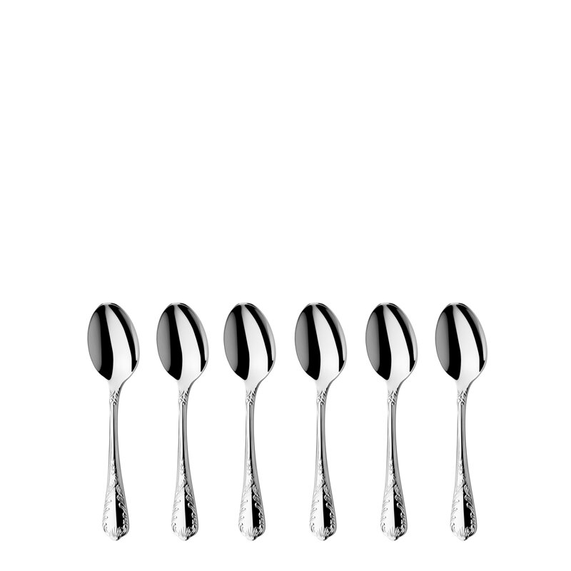 Príbor Rokoko - 6 dielna súprava na mokka