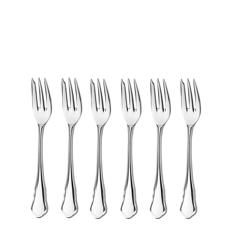 Príbor Royal Chippendale - 6 dielna súprava na múčnik