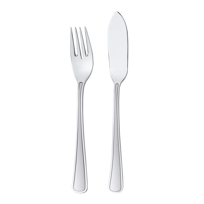 PRÍBOR ARIANE - 12 DIELNA SÚPRAVA NA RYBY Brúsená