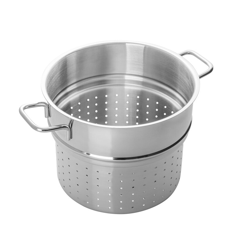 CEDNÍK / PARÁK DO HRNCA Z NEHRDZAVEJÚCEJ OCELE Ø 24 CM