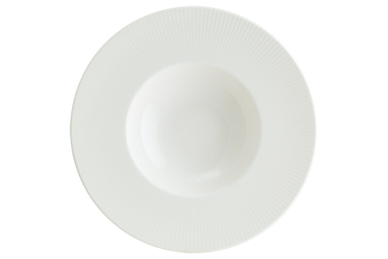 Hlboký tanier Iris White, 23 cm
