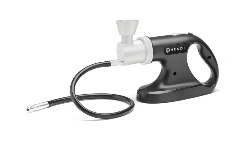 Údiaca pištoľ – 3 rýchlosti prúdenia dymu, HENDI, 215x70x(H)160mm