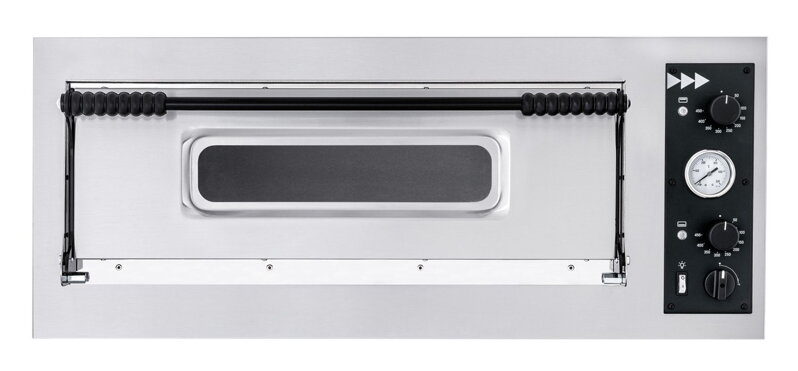 Pec na pizzu BASIC XL 4, Prismafood, 1 komora, 400V/6000W, 1000x844x(H)413mm