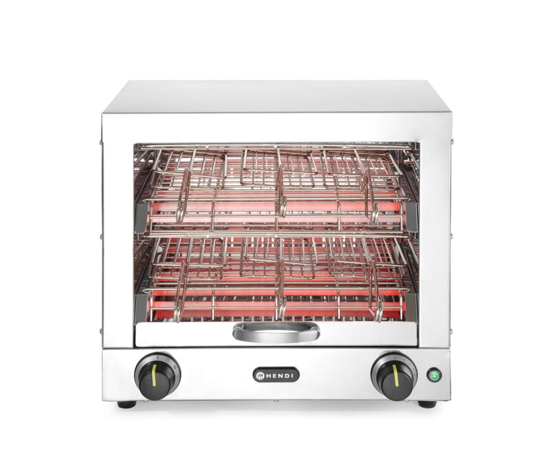 Hriankovač so 6 kliešťami, HENDI, 230V/3000W, 450x390x(H)400mm