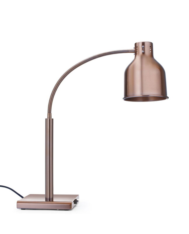 Flexibilná ohrievacia lampa, HENDI, Medená, 220-240V/250W, 268x203x(H)660mm