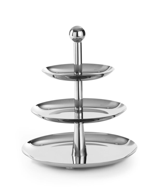 3-Úrovňový podnos – skladací, HENDI, ⌀268x(H)320mm