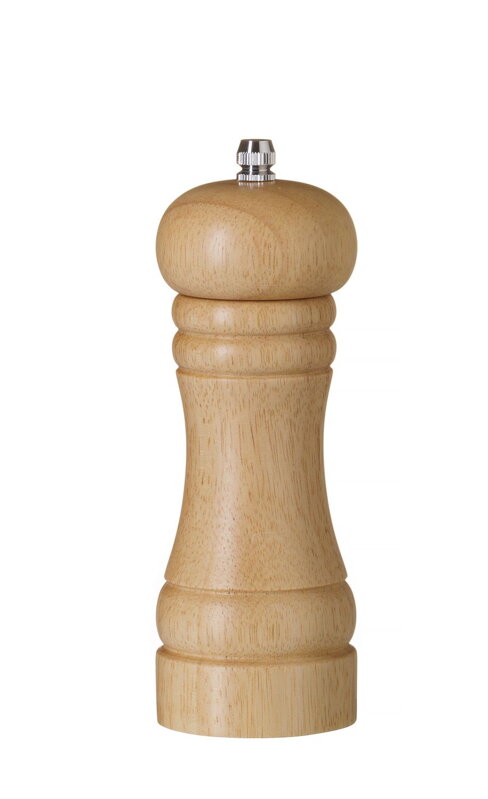 Drevený mlynček na soľ, HENDI, Svetlá dubová, ⌀57x(H)165mm