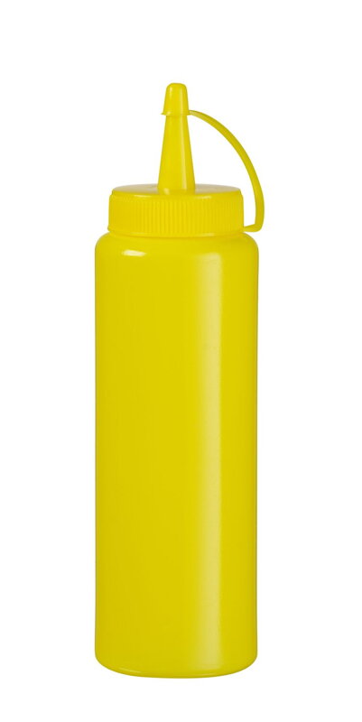 Dávkovač na STUDENÉ omáčky, HENDI, 0,2L, Žltá, ⌀50x(H)185mm