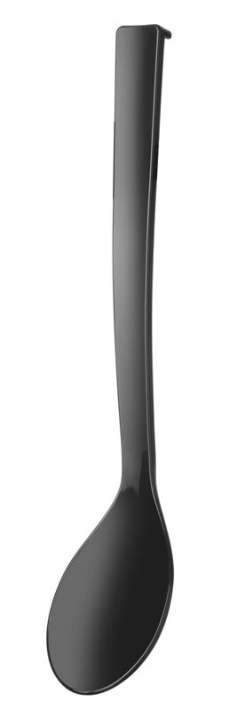 Lyžica na šaláty, HENDI, 0,06L, Čierna, 335x70mm