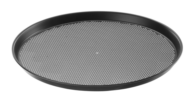 Perforovaná panvica na pizzu, HENDI, ⌀352x(H)23mm Perforovaná panvica na pizzu, HENDI, ⌀352x(H)23mm
