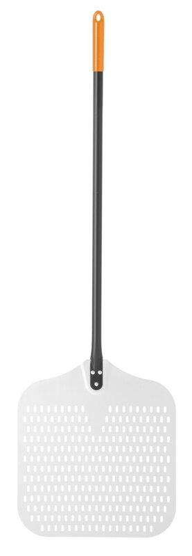 Lopata na pizzu štvorcová, HENDI, perforovaný, 405x1320mm
