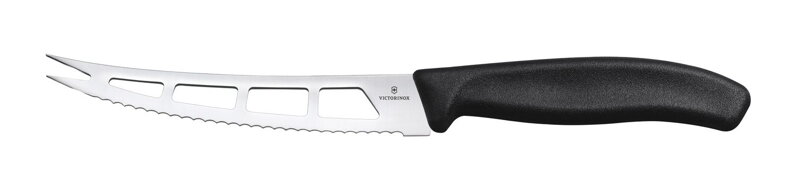 Nôž na maslo a syr, Victorinox, Čierna, (L)251mm