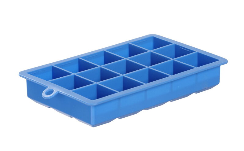 Formičky na ľad mini, BarUp, Modrá, 190x120x(H)35mm