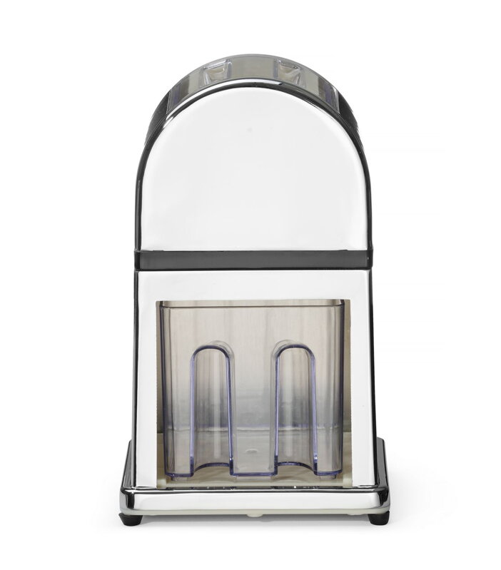 Manuálny drvič ľadu, BarUp, Strieborná, 160x140x(H)270mm