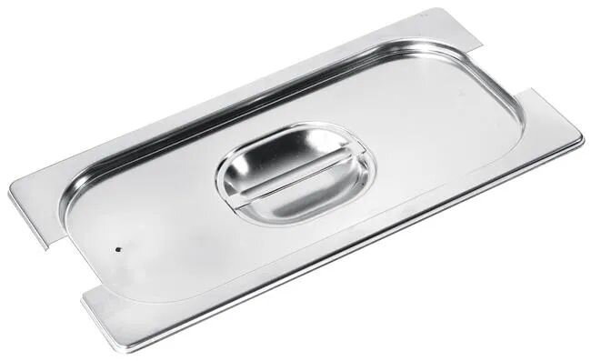 Pokrievka pre nádoby GN so silikónovým tesnením a výrezom na rukoväte, HENDI, Profi Line, GN 1/6, xmm