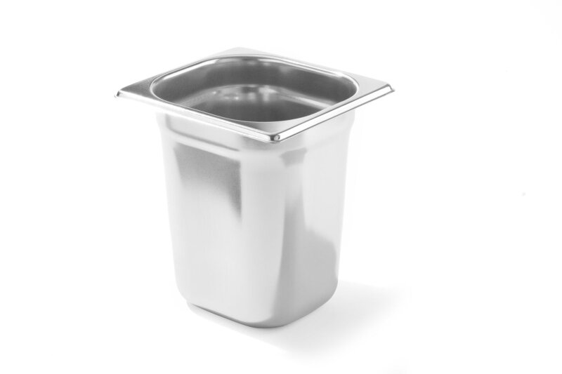 Nádoba GN 1/6 – 176 x 162 mm, HENDI, Profi Line, GN 1/6, 3,4L, (H)200mm