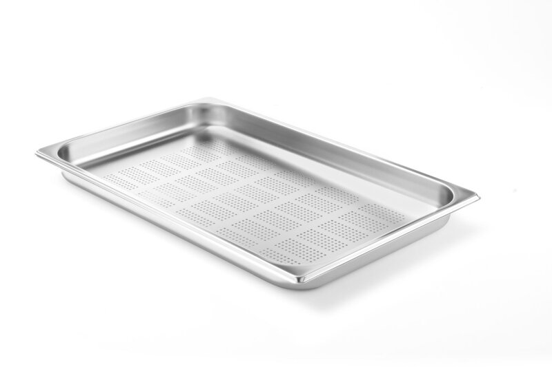 Nádoba GN 1/1 perforovaný, HENDI, Profi Line, GN 1/1, 2,5L, (H)20mm