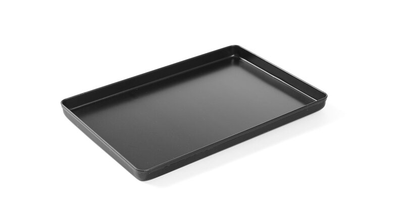 Cukrársky podnos – čierny, HENDI, 300x200x(H)20mm