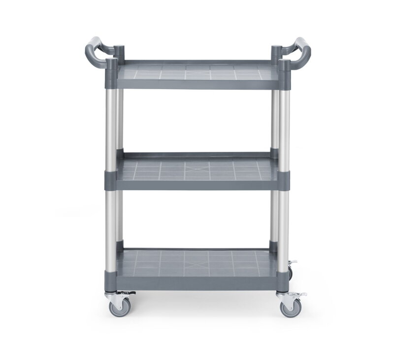 3-obalový polypropylénový servisný vozík, malý, AmerBox, 800x420x(H)945mm