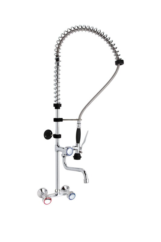 Stojánková sprcha s batériou, HENDI Stojánková sprcha s batériou, HENDI