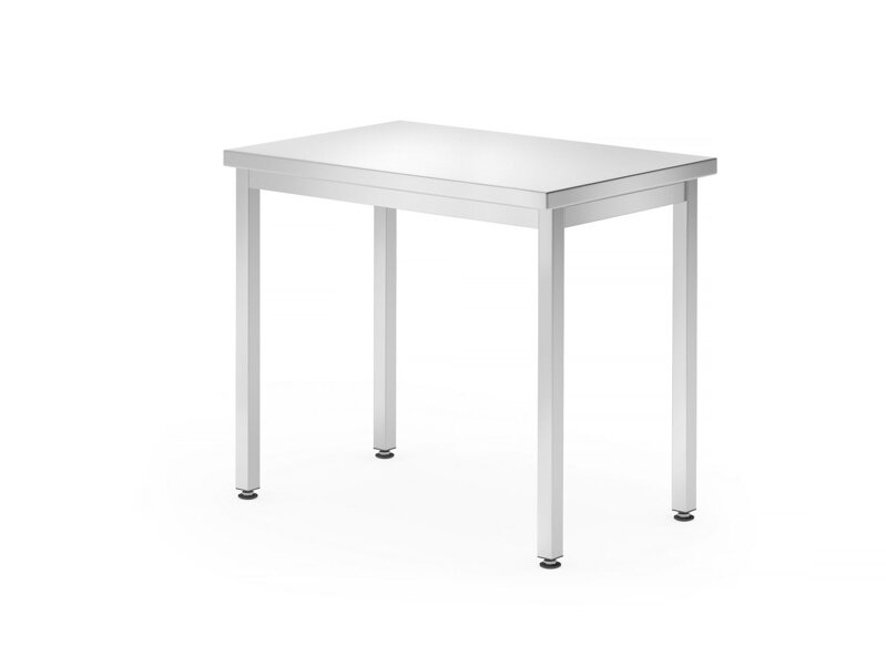 Centrálny stôl, skrutkový, HENDI, Kitchen Line, 1000x600x(H)850mm