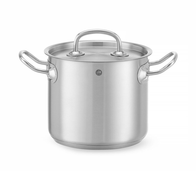 Vysoký hrniec – s pokrievkou, HENDI, Kitchen Line, 2,8L, ⌀160x(H)140mm