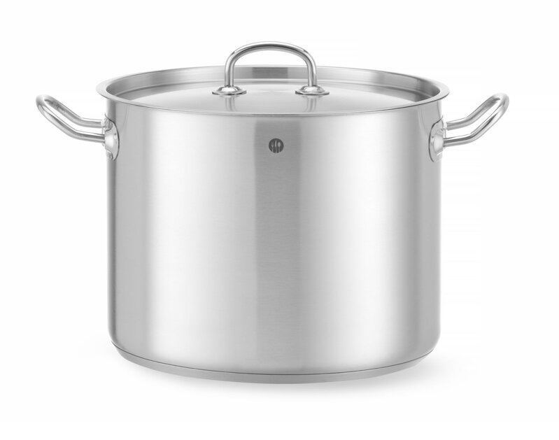 Vysoký hrniec – s pokrievkou, HENDI, Kitchen Line, 13,5L, ⌀280x(H)220mm