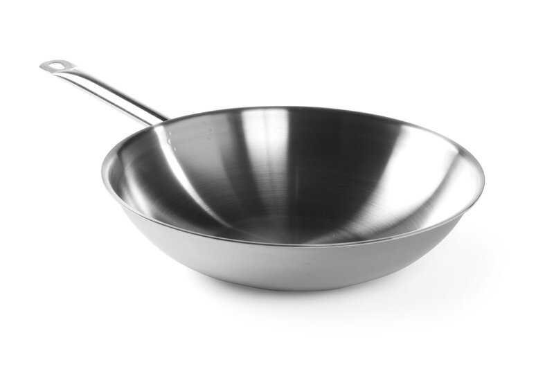 Panvica Wok 3-vrstvová – bez pokrievky, HENDI, ⌀360x(H)100mm Panvica Wok 3-vrstvová – bez pokrievky, HENDI, ⌀360x(H)100mm