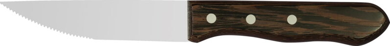 Steak nože, HENDI, Profi Line, s jemnými zúbkami, drevená rukoväť WENGE Steak nože, HENDI, Profi Line, s jemnými zúbkami, drevená rukoväť WENGE