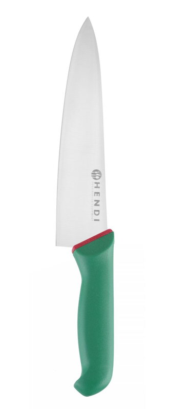 Nôž šéfkuchára, HENDI, Zelená, (L)400mm
