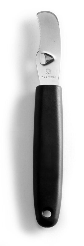 Nôž na šúpanie citrusov, HENDI, Čierna, (L)175mm