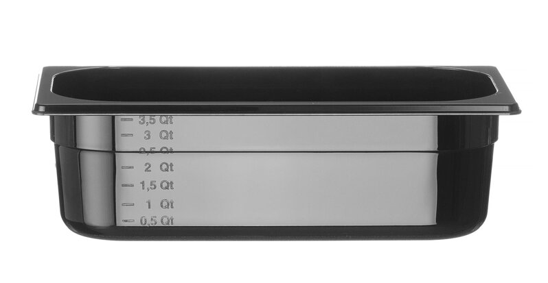 Nádoba GN 1/3, HENDI, Profi Line, GN 1/3, 4L, Čierna, 325x176x(H)100mm Nádoba GN 1/3, HENDI, Profi Line, GN 1/3, 4L, Čierna, 325x176x(H)100mm