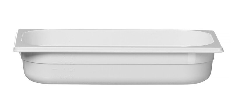 Nádoba GN 1/3, HENDI, GN 1/3, 2,5L, Biela, 325x176x(H)65mm