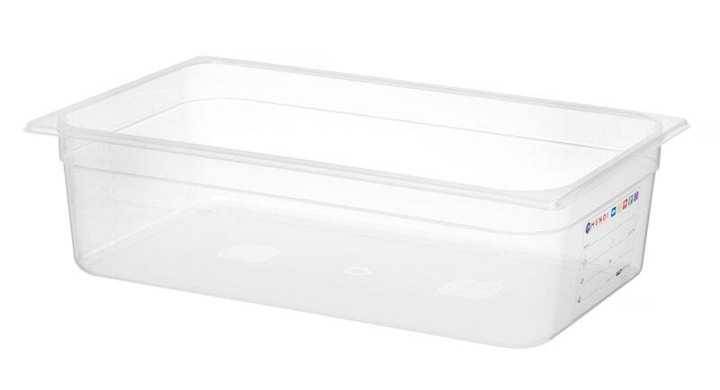 Nádoba GN 1/1, HENDI, GN 1/1, 21L, Priehľadná, 530x325x(H)150mm