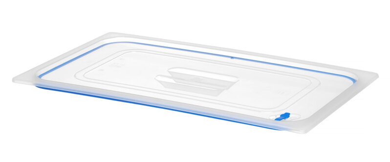 Pokrievka na GN nádoby z polypropylénu s tesnením, HENDI, GN 1/1, Priehľadná, 530x325mm Pokrievka na GN nádoby z polypropylénu s tesnením, HENDI, GN 1/1, Priehľadná, 530x325mm