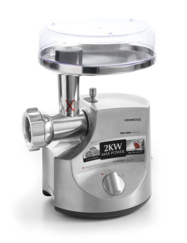 Mlynček na mäso MG 700, Kenwood, 230V/850W, 385x200x(H)380mm Mlynček na mäso MG 700, Kenwood, 230V/850W, 385x200x(H)380mm