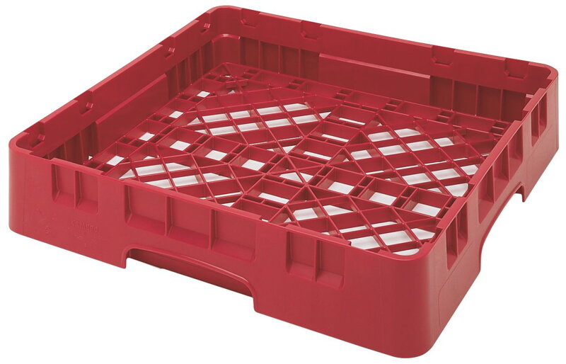 Univerzálny kôš Camrack 500x500 mm do umývačky, Cambro, Camrack, červený, Červená, 500x500x(H)101mm