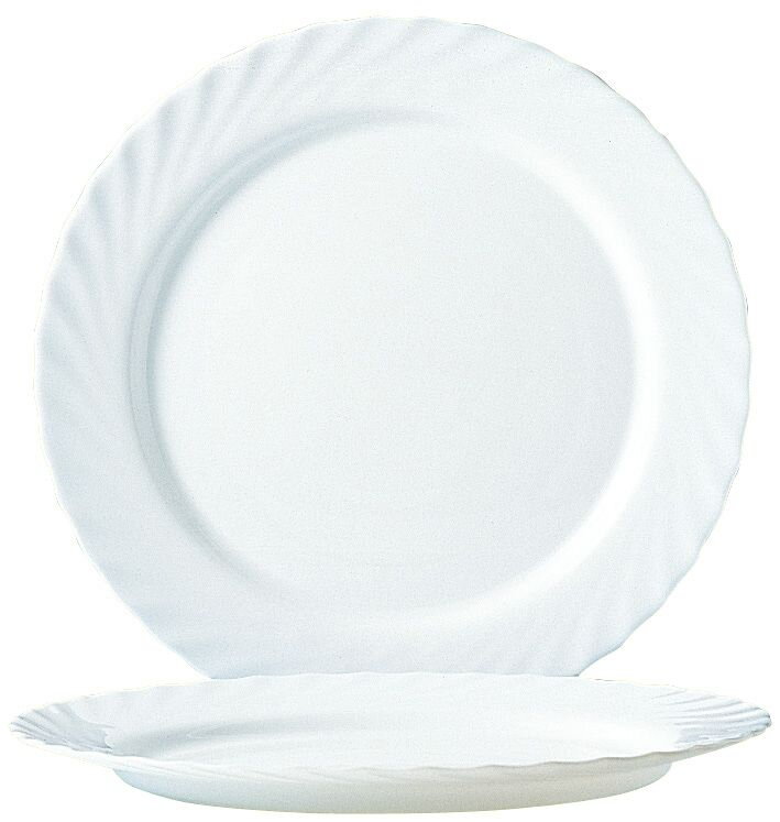 Plytký tanier Trianon, Arcoroc, ø310 mm, Biela, ⌀310x(H)25mm