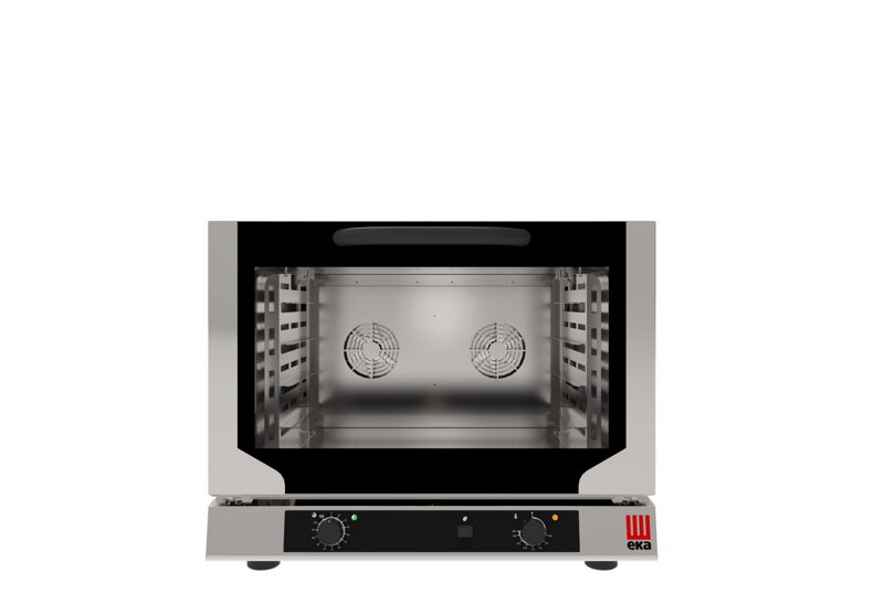 Konvektomat na pečenie s vlhkosťou Evolution Next 4x 600x400, elektrická, s elektromechanickým ovládaním, jednofázová, Tecnoeka, 220-240V/3400W, 783x755x(H)634mm