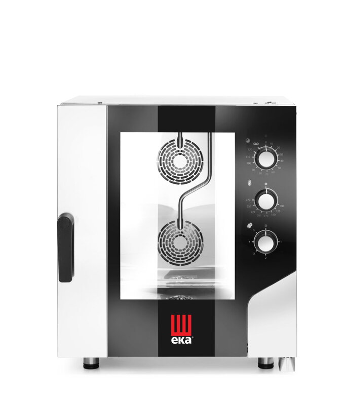 Konvektomat Millennial Smart Gastro, 7× GN 1/1 – elektromechanicky ovládaný, elektrický, Tecnoeka, Millennial Smart, 400V/10400W, 730x855x(H)850mm