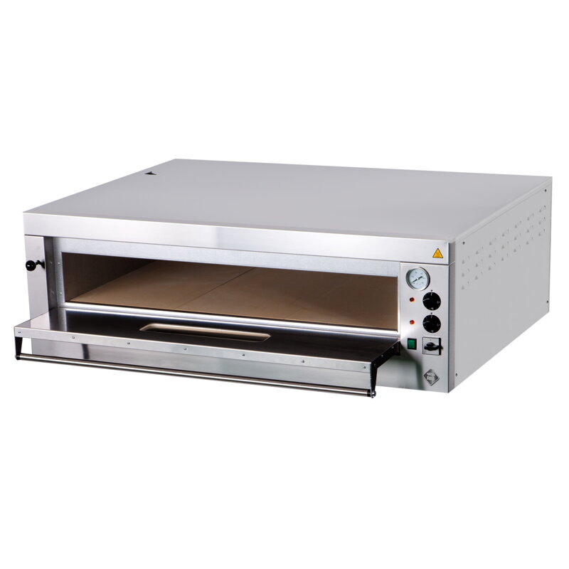 Pizza pec 1x9, celošamot., mechan. teplomer